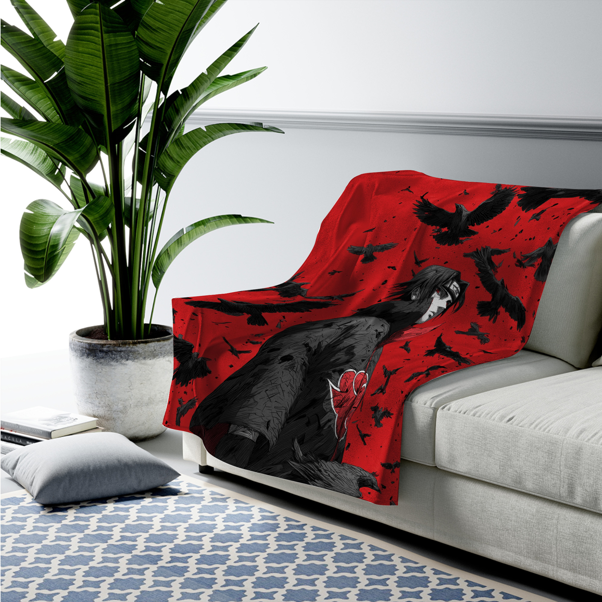 Naruto Hokage Robe Fleece Blanket