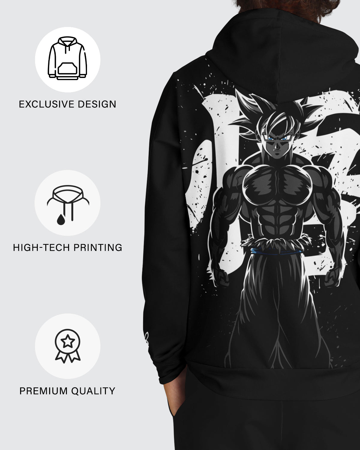 Goku Ultra Instinct Hoodie • Dragon Ball