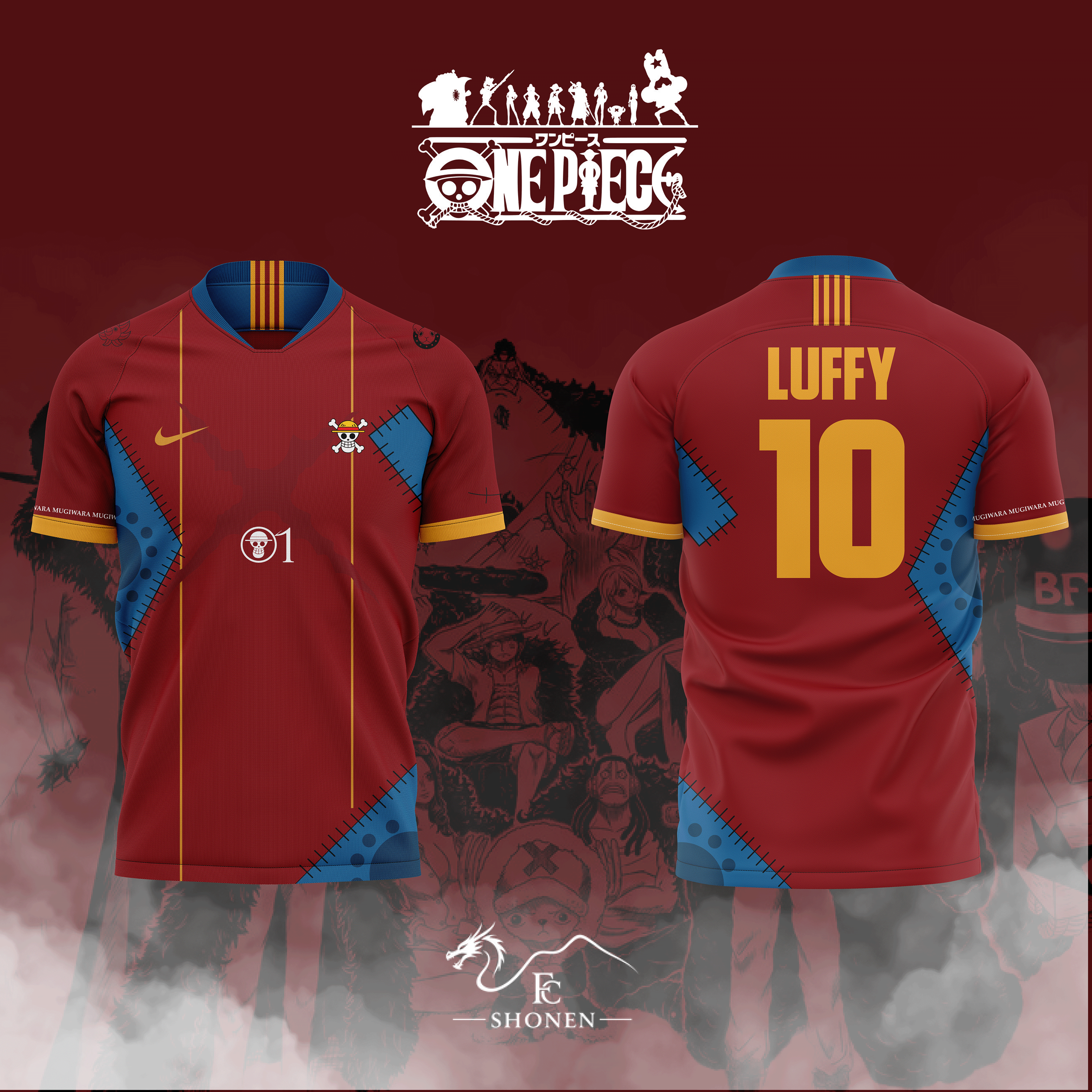 Soccer Jersey MONKEY D. LUFFY