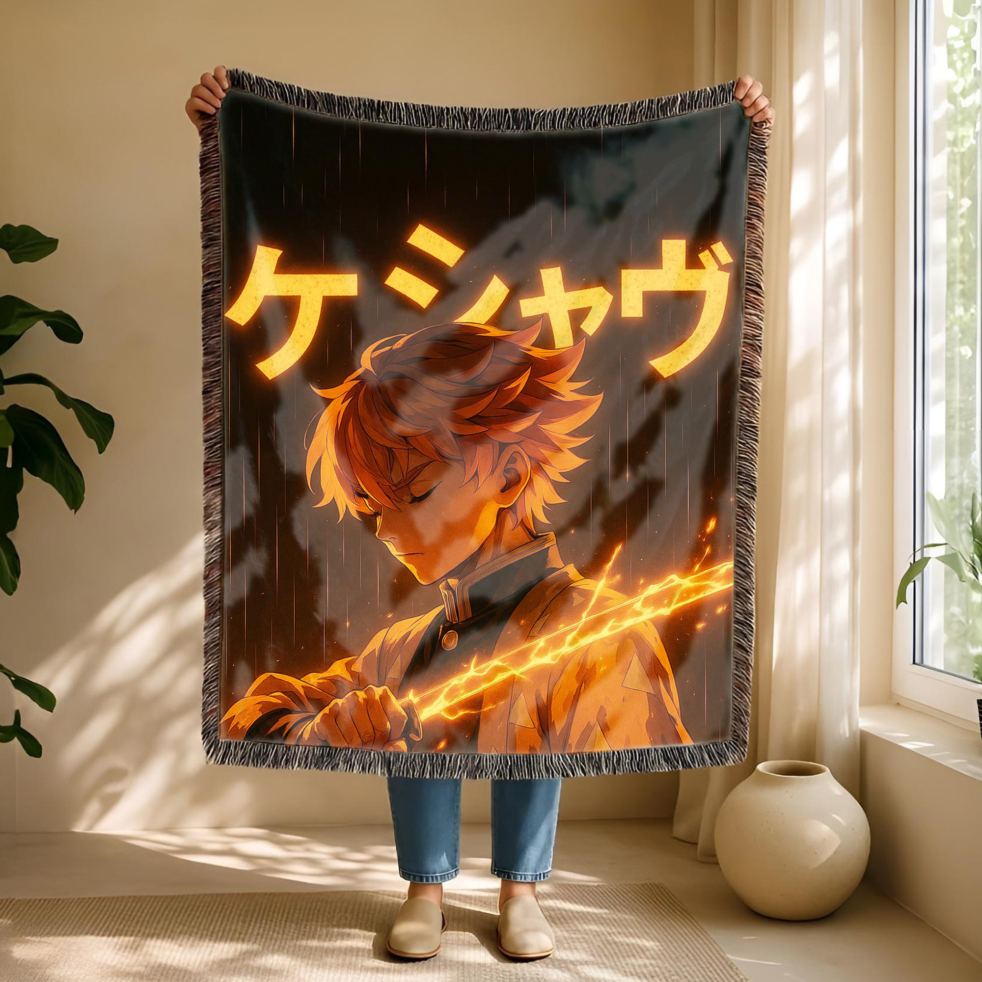 Anime Blanket Frozen Spirit Slash