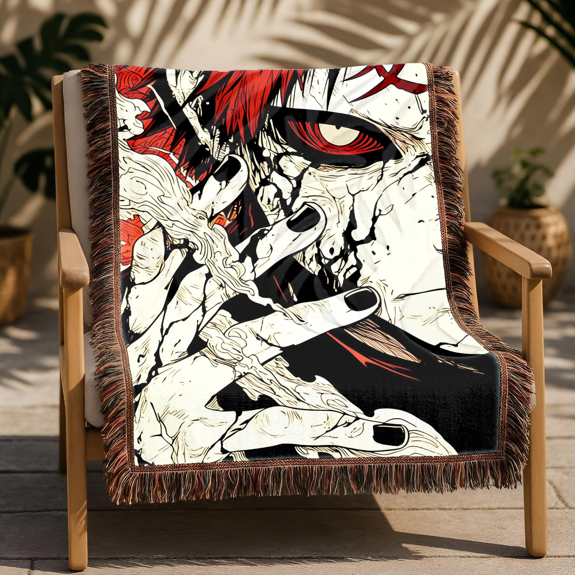 Anime Blanket Mystic Dragon Flame