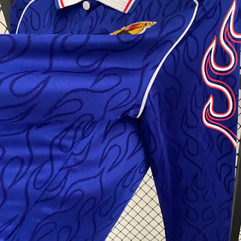 Retro 1998 Long Sleeve Japan Soccer Jersey Home