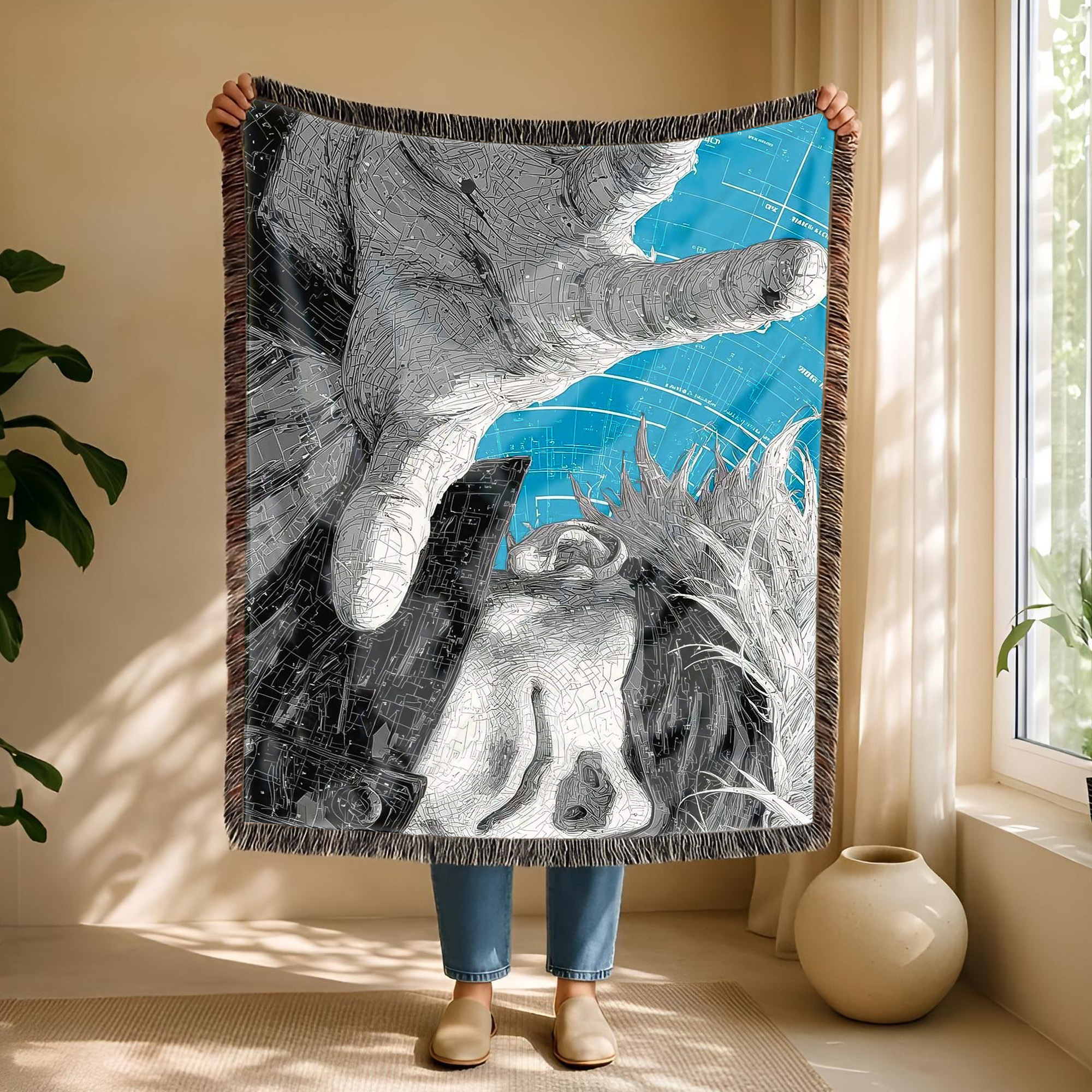Anime Blanket Shattered Dimension Aura