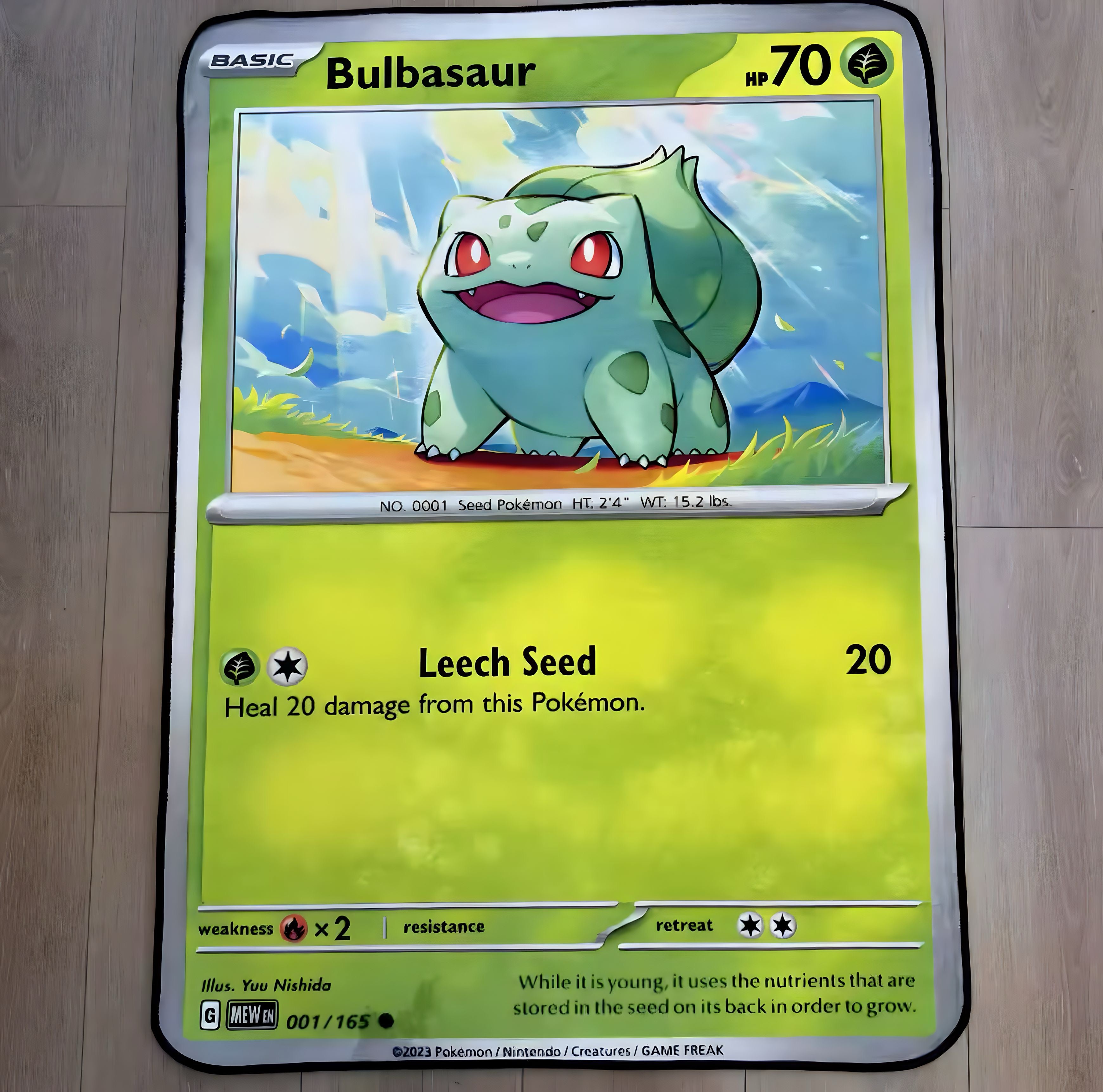Bisasam Karte - Pokémon