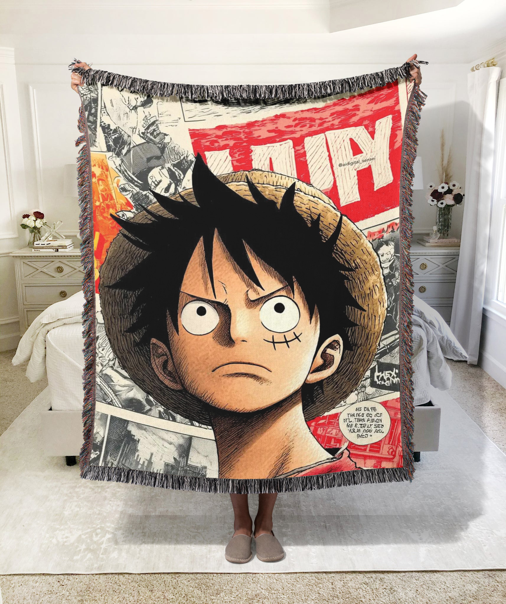 Vintage Luffy Tapestry v.2