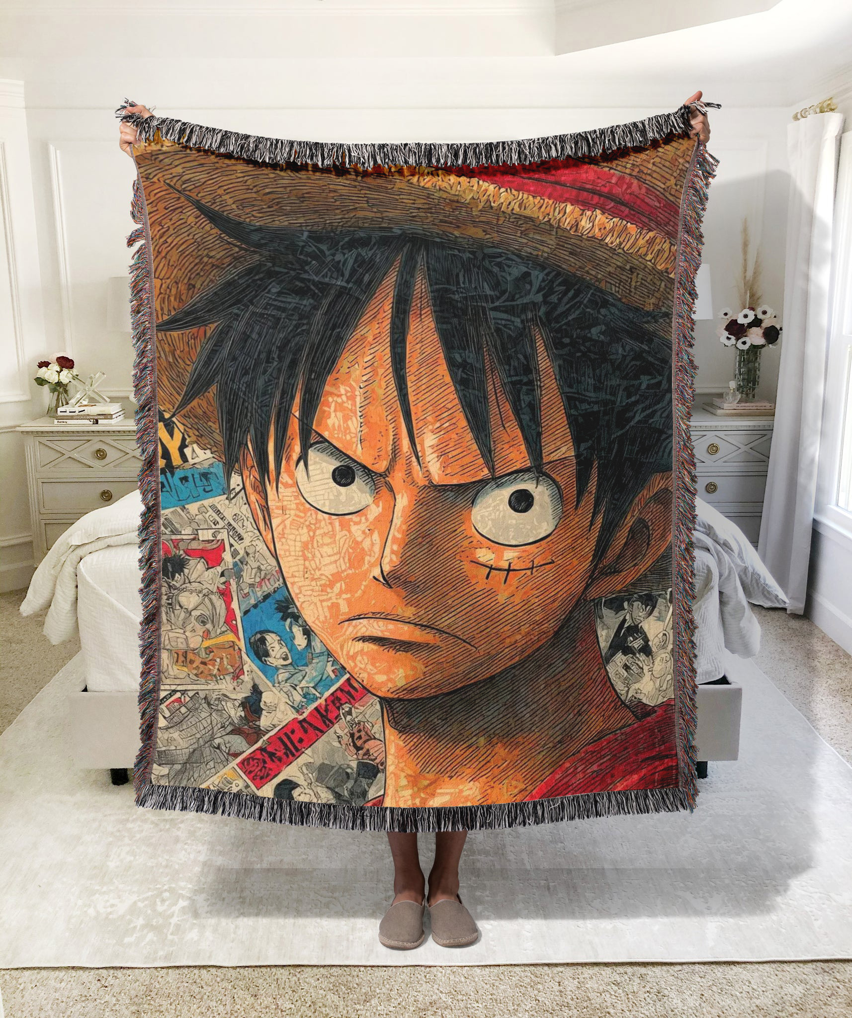 Vintage Luffy Tapestry v.3