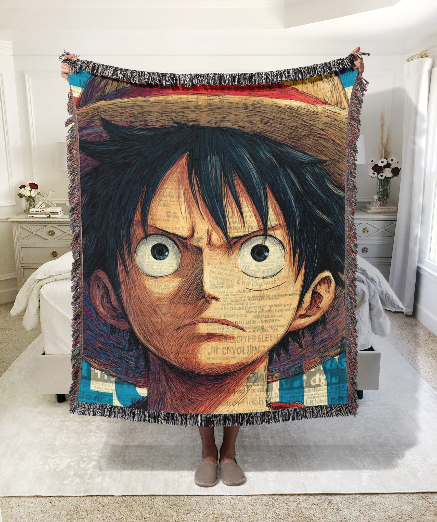 Vintage Luffy Tapestry v.3