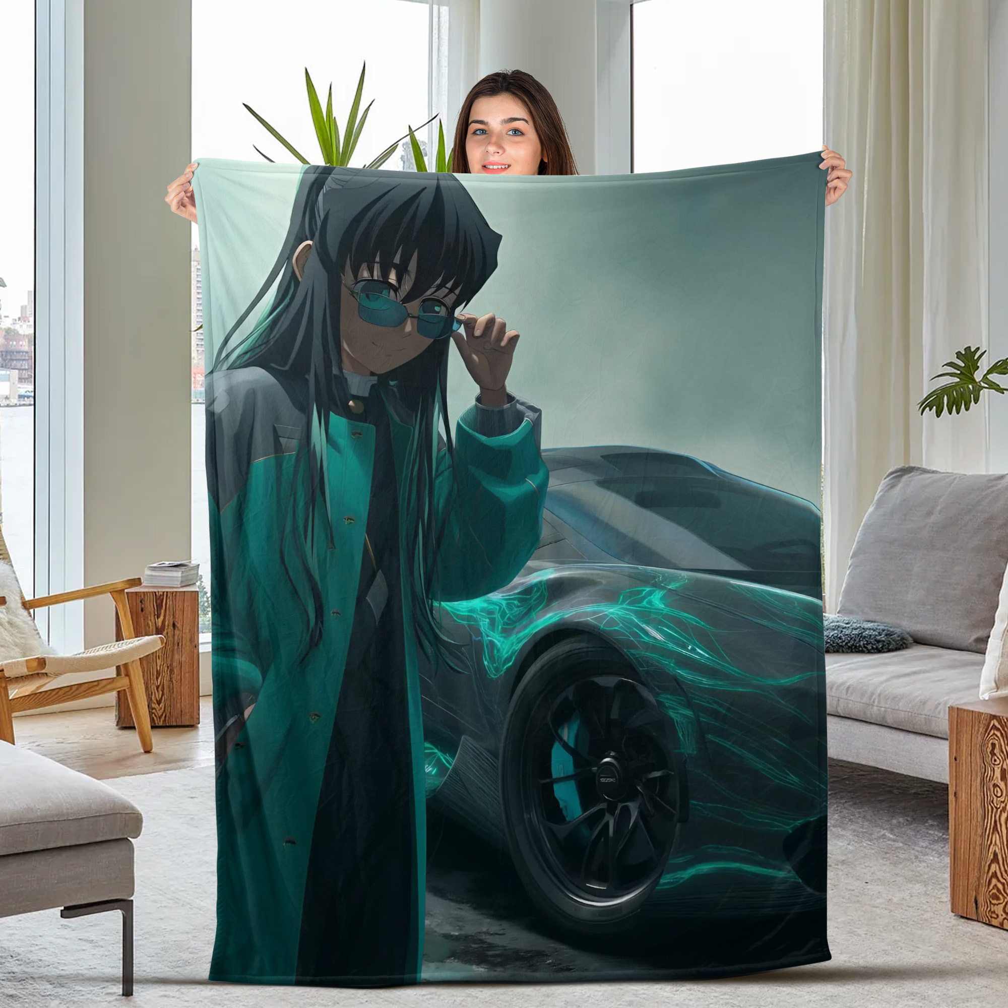 Demon Slayer Corps Fleece Blanket