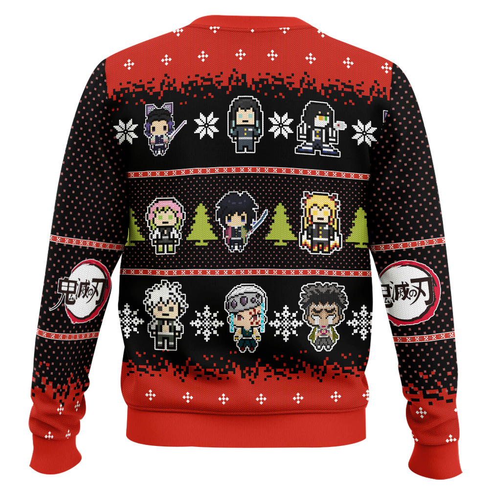 Hashira Demon Slayer Ugly Christmas Sweater