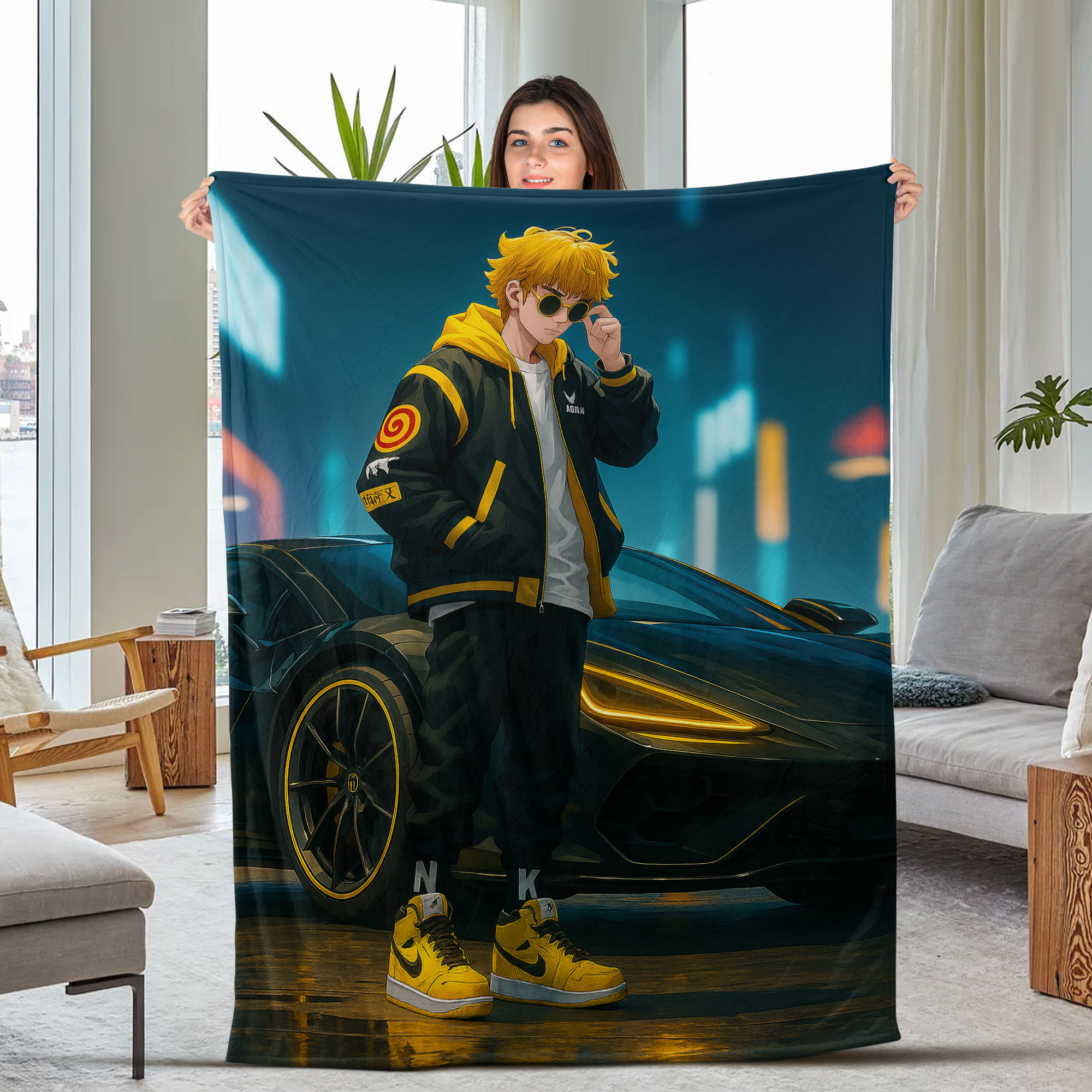 Itachi Fleece Blanket