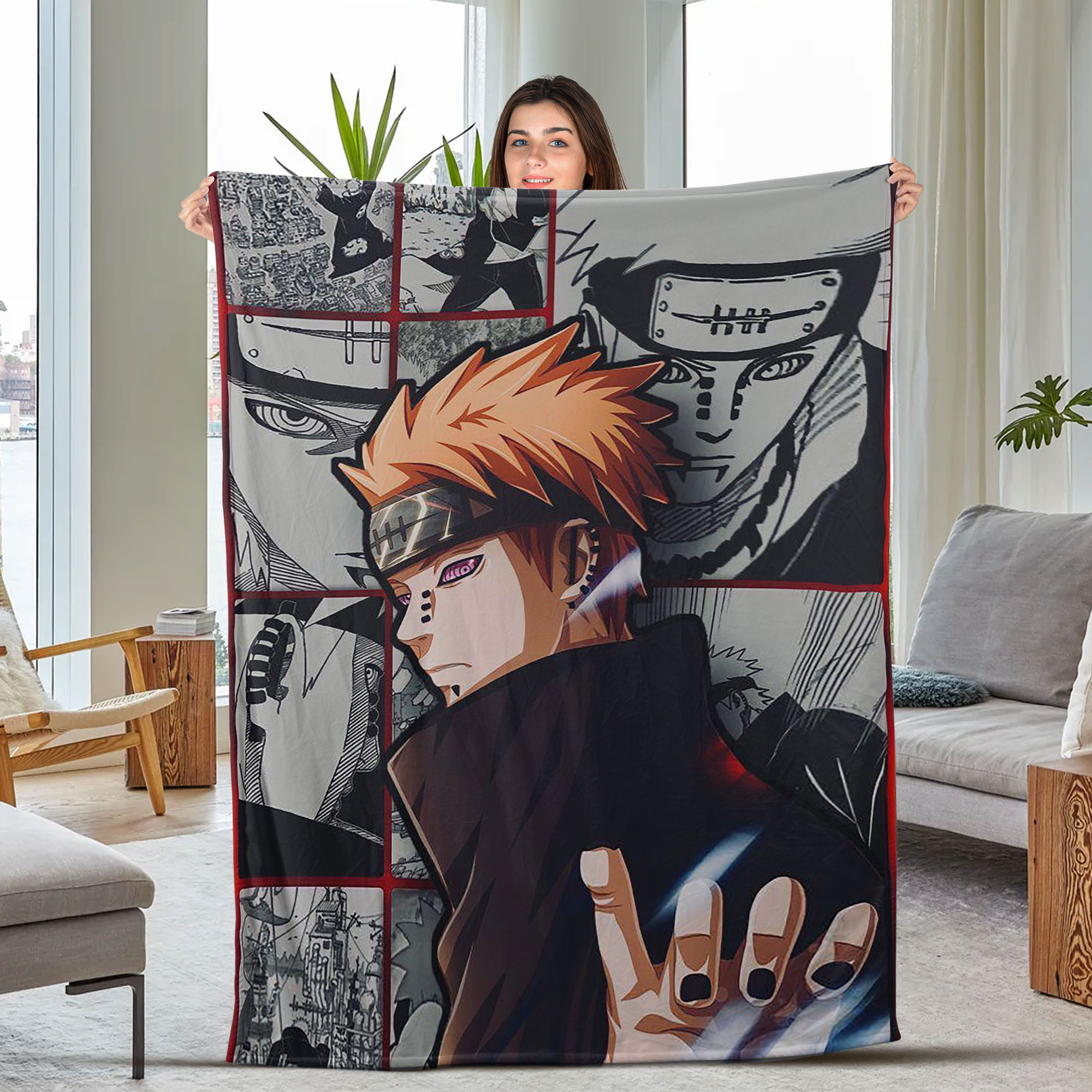 Pain Fleece Blanket