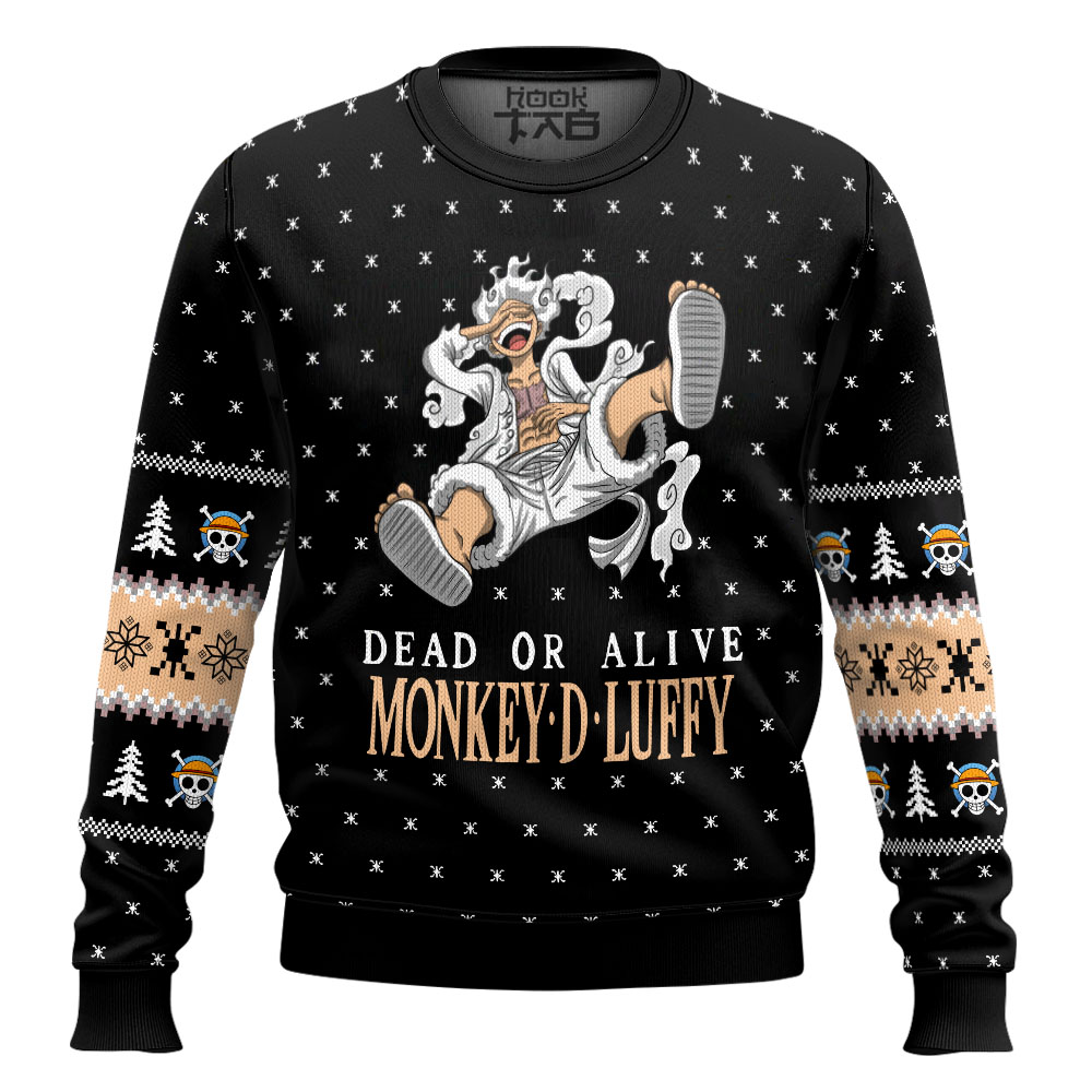 One Piece Dead or Alive Monkey D Luffy Ugly Sweater – LIMITED EDITION