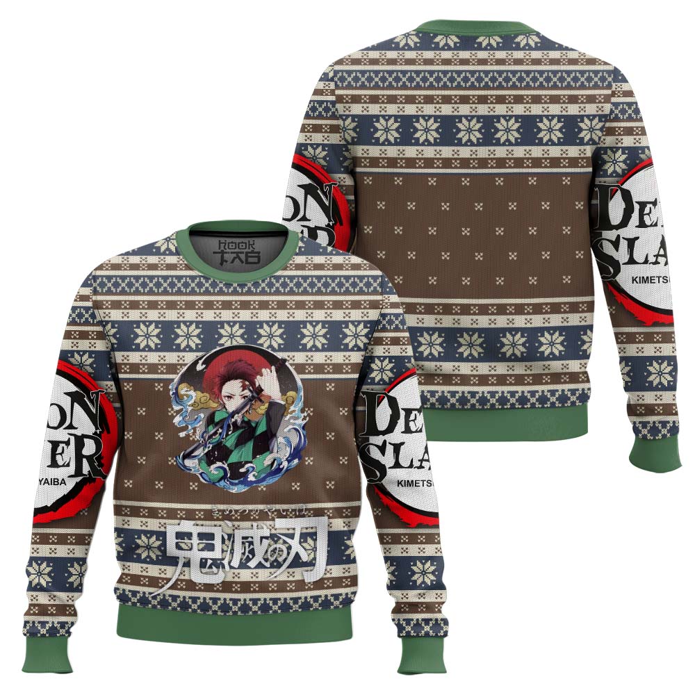 Demon Slayer Alt Ugly Christmas Sweater