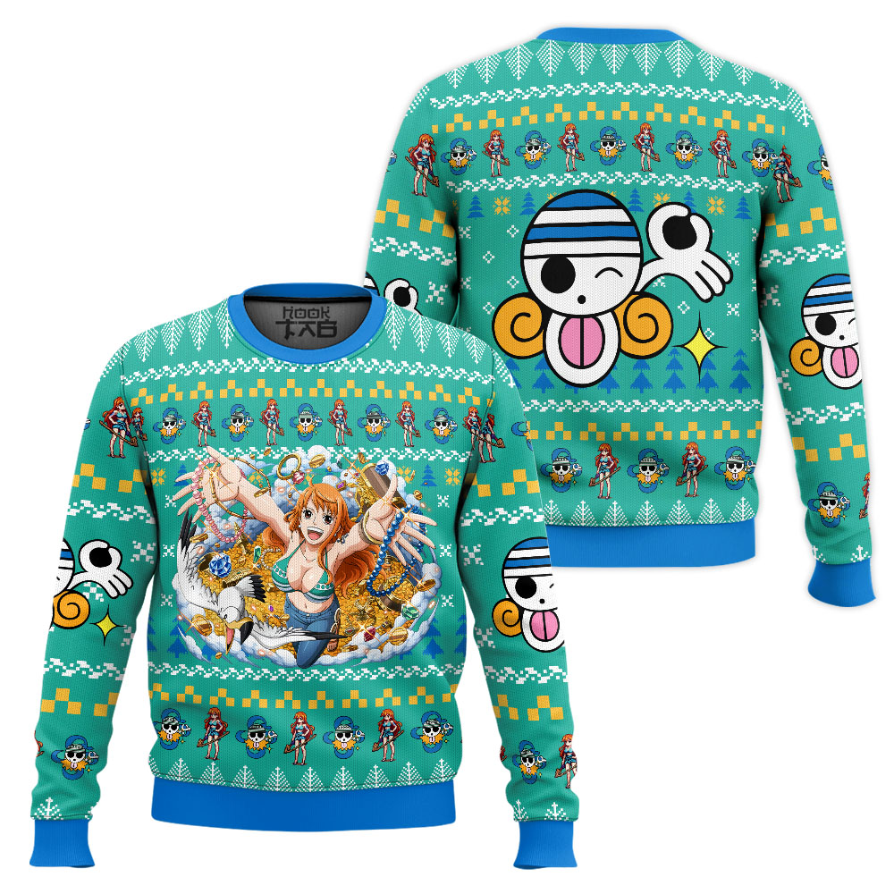 Nami One Piece Ugly Christmas Sweater