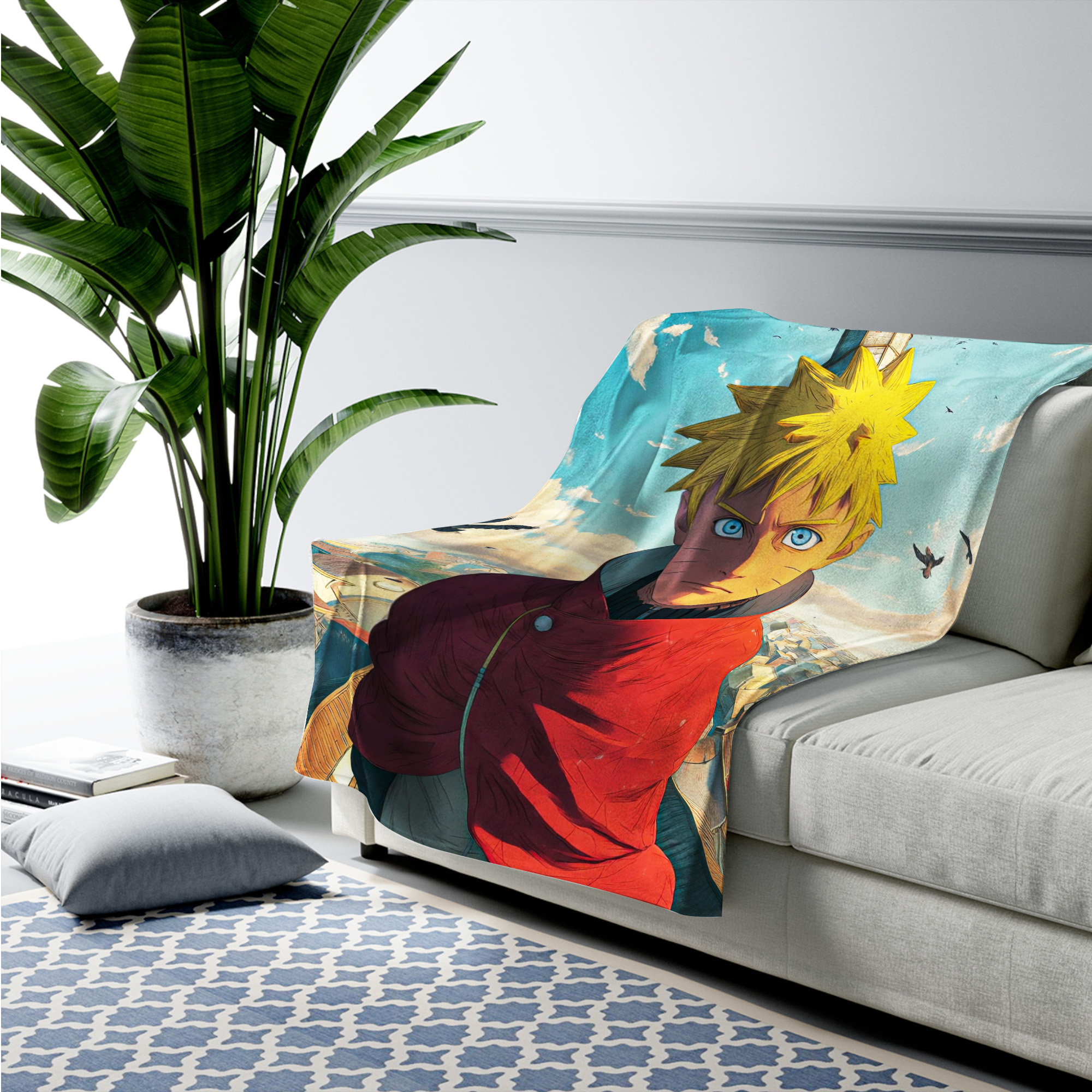 Itachi Battle Ready Fleece Blanket