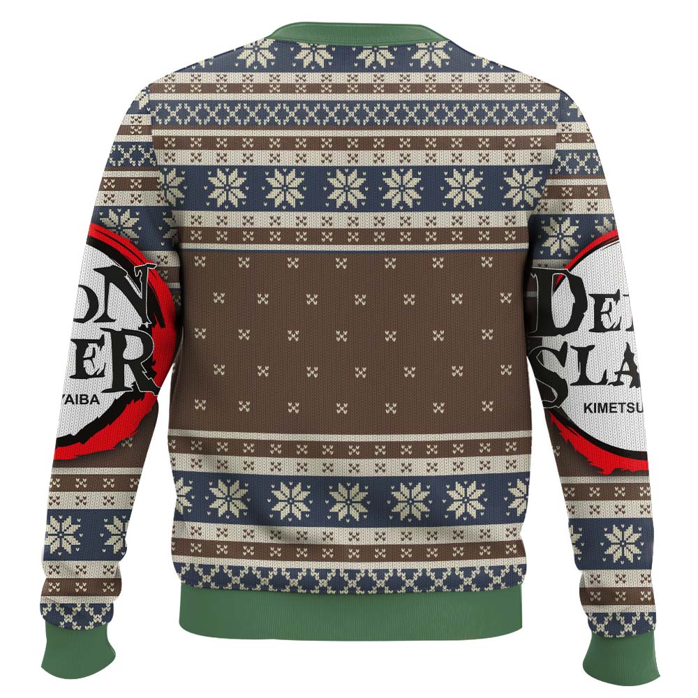Demon Slayer Alt Ugly Christmas Sweater