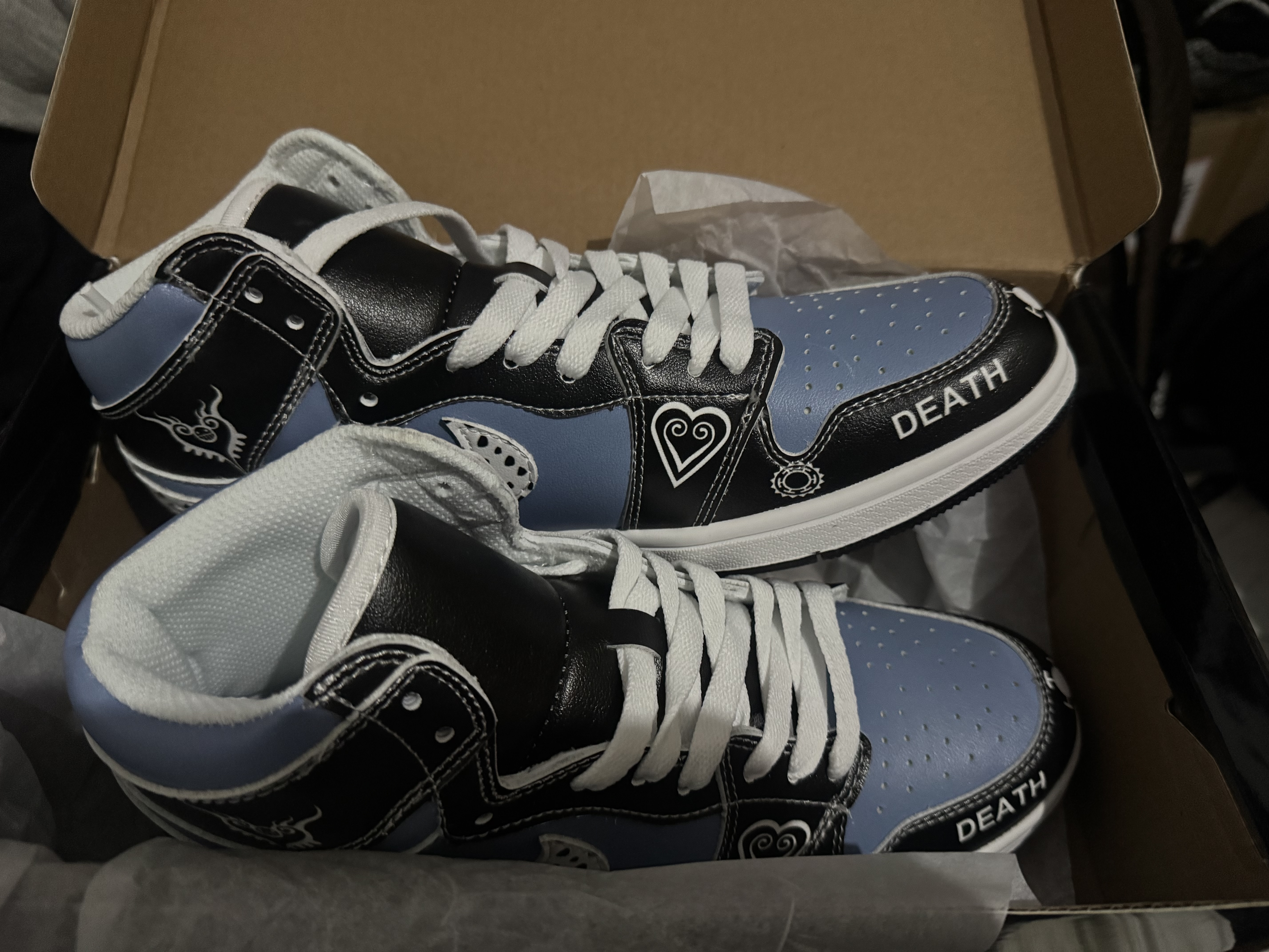 Trafalgar D. Water Law V.1 High-top Custom Sneakers