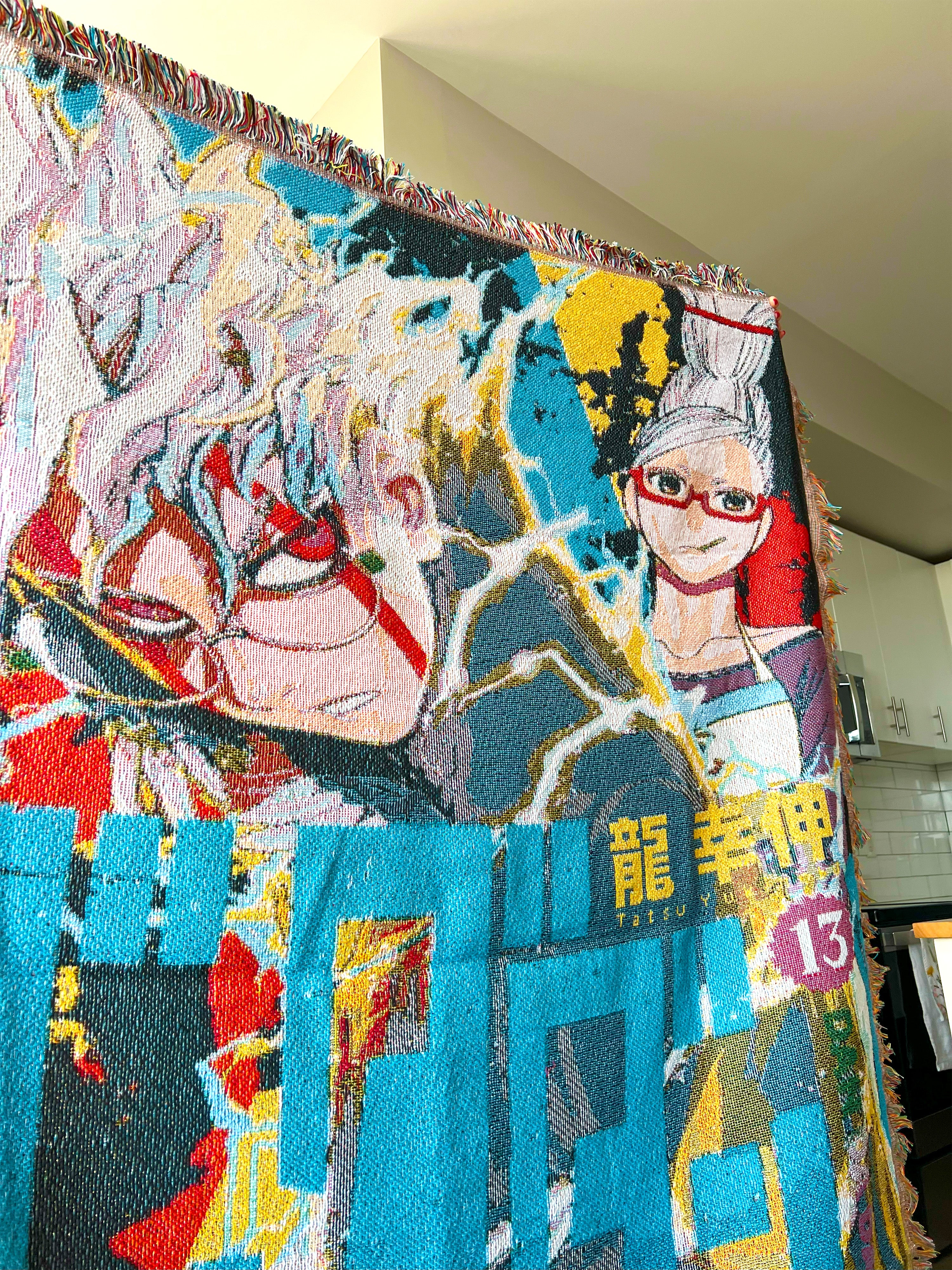 Vintage Spirit Boy Tapestry