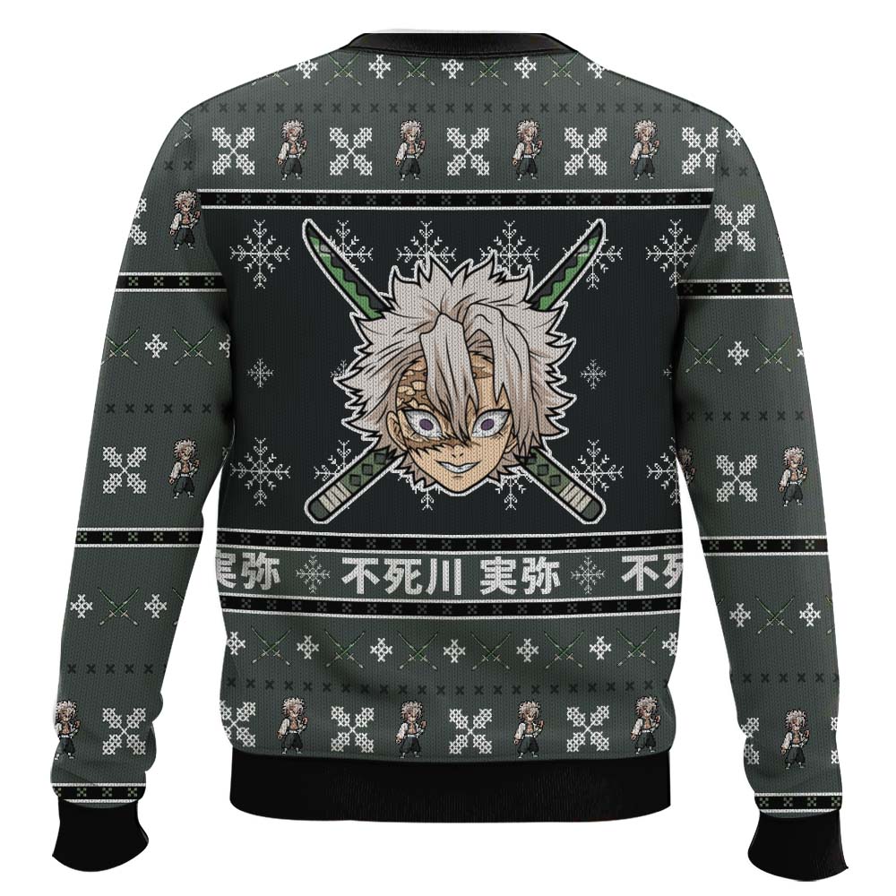 Sanemi Demon Slayer Ugly Christmas Sweater