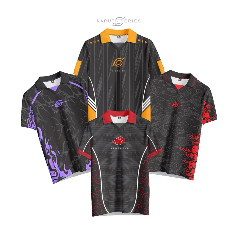 Jersey Vintage Anime Naruto Akatsuki Sasuke