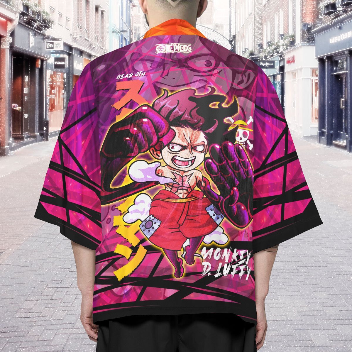 One Piece Kimono - Luffy Gear Fourth Kimono FDM3107