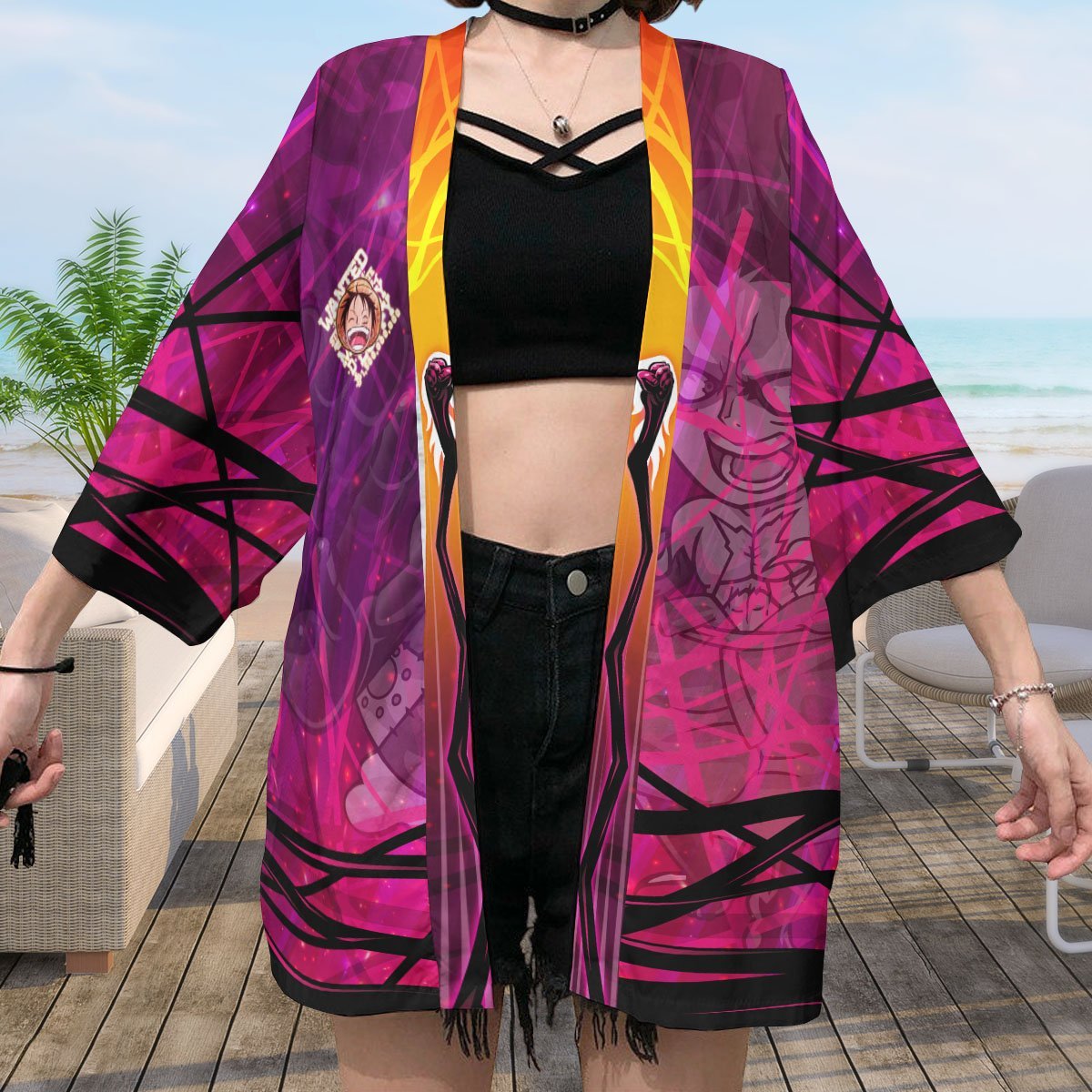 One Piece Kimono - Luffy Gear Fourth Kimono FDM3107