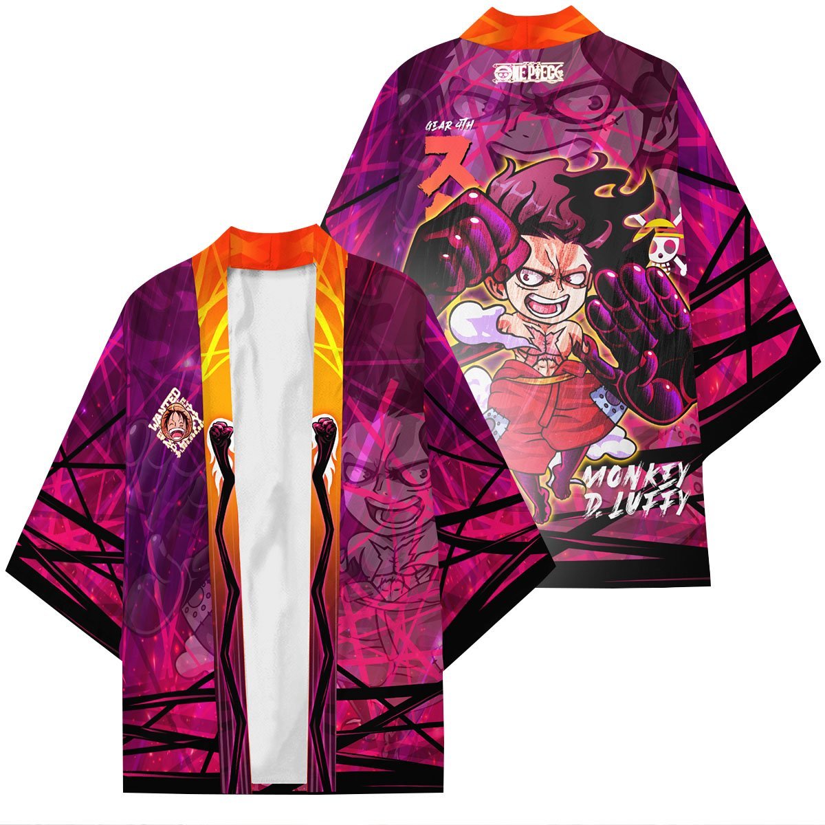 One Piece Kimono - Luffy Gear Fourth Kimono FDM3107