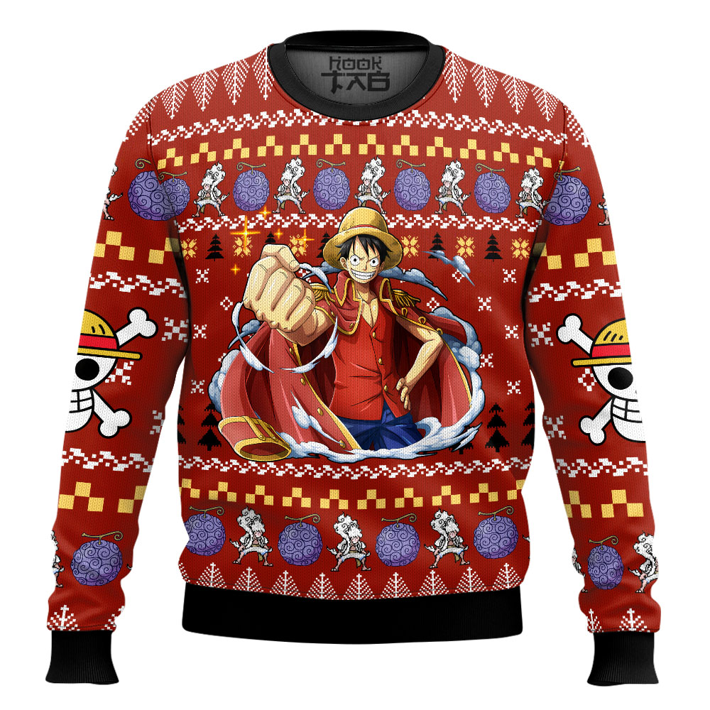 Luffy One Piece Ugly Christmas Sweater