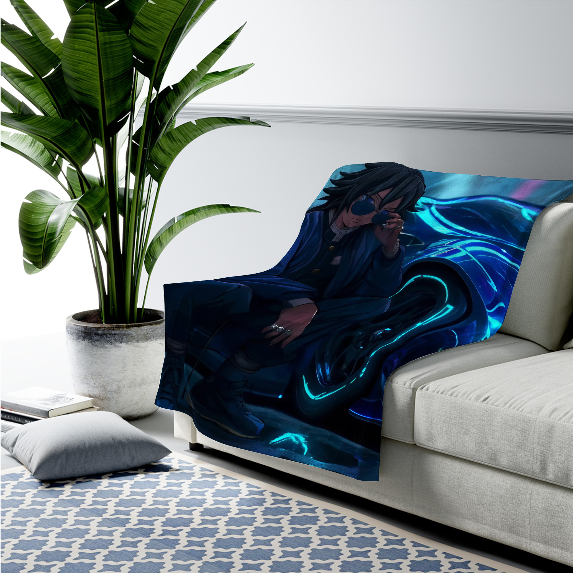 Breath of Flame Fleece Blanket