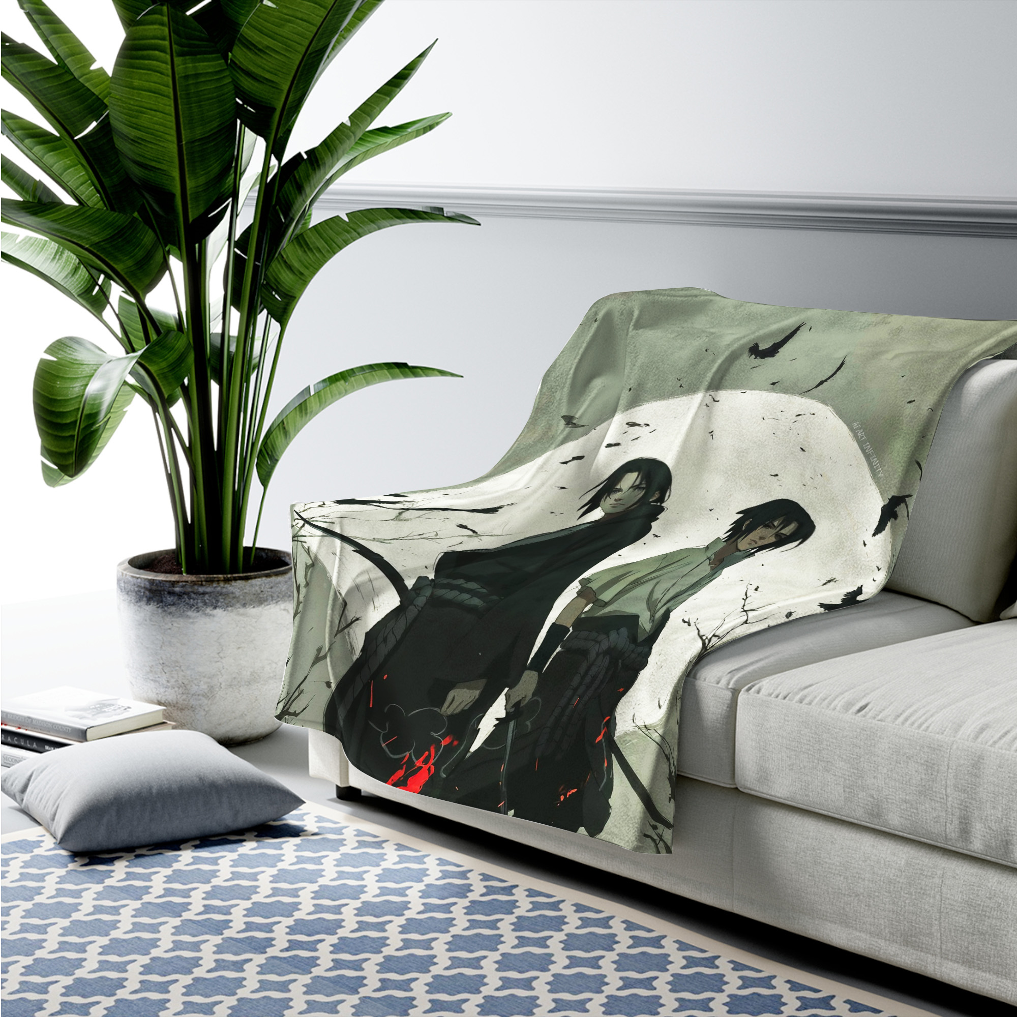 Naruto Hero of Konoha Fleece Blanket