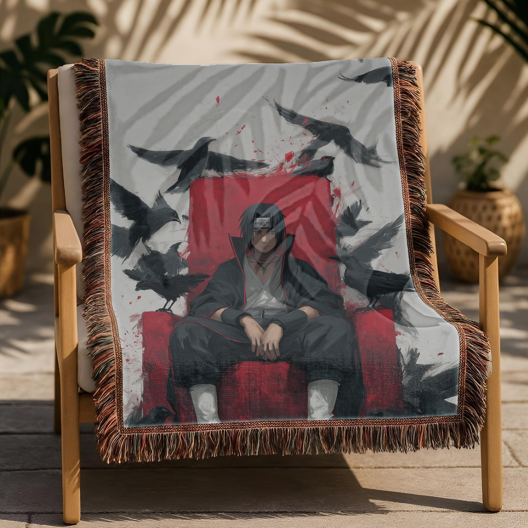 Anime Blanket Obito Uchiha Masked Pose