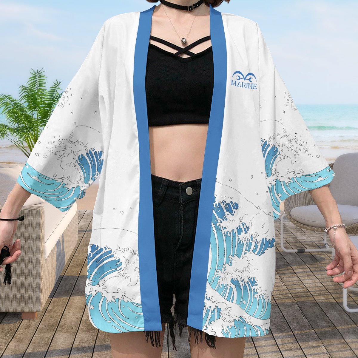 One Piece Kimono - Marines Kimono FDM3107