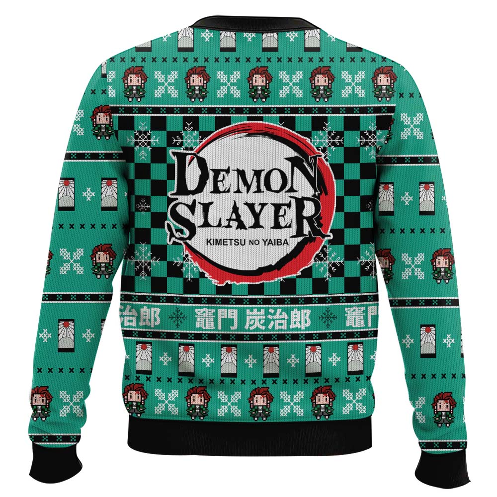 Tanjiro Demon Slayer Ugly Christmas Sweater