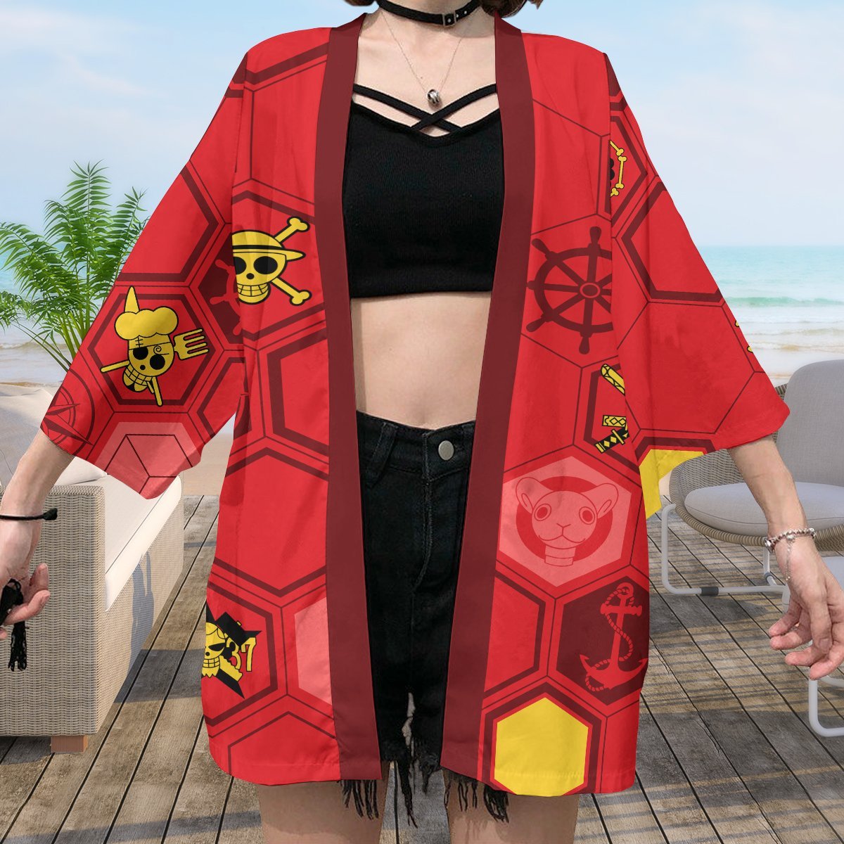 One Piece Kimono - Mugiwara Pirates Kimono FDM3107