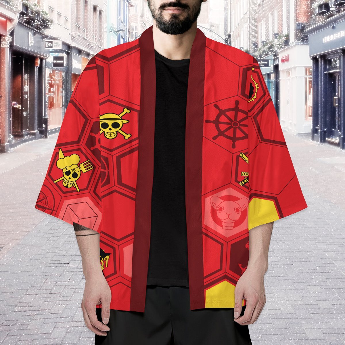One Piece Kimono - Mugiwara Pirates Kimono FDM3107