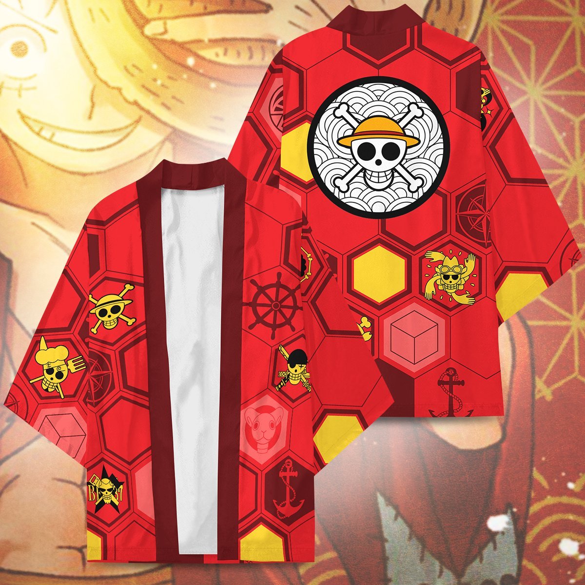 One Piece Kimono - Mugiwara Pirates Kimono FDM3107