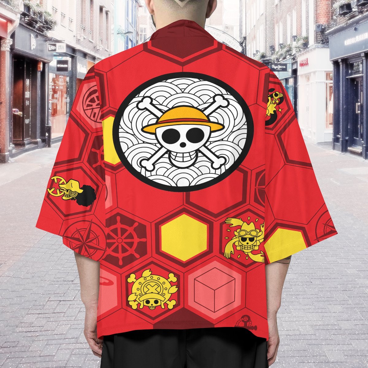 One Piece Kimono - Mugiwara Pirates Kimono FDM3107
