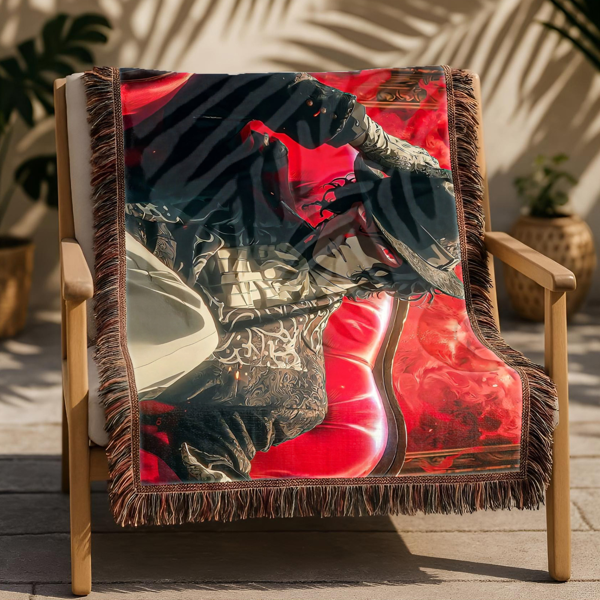 Anime Blanket Demon Slayer Shinobu Kocho Insect Breathing Pose