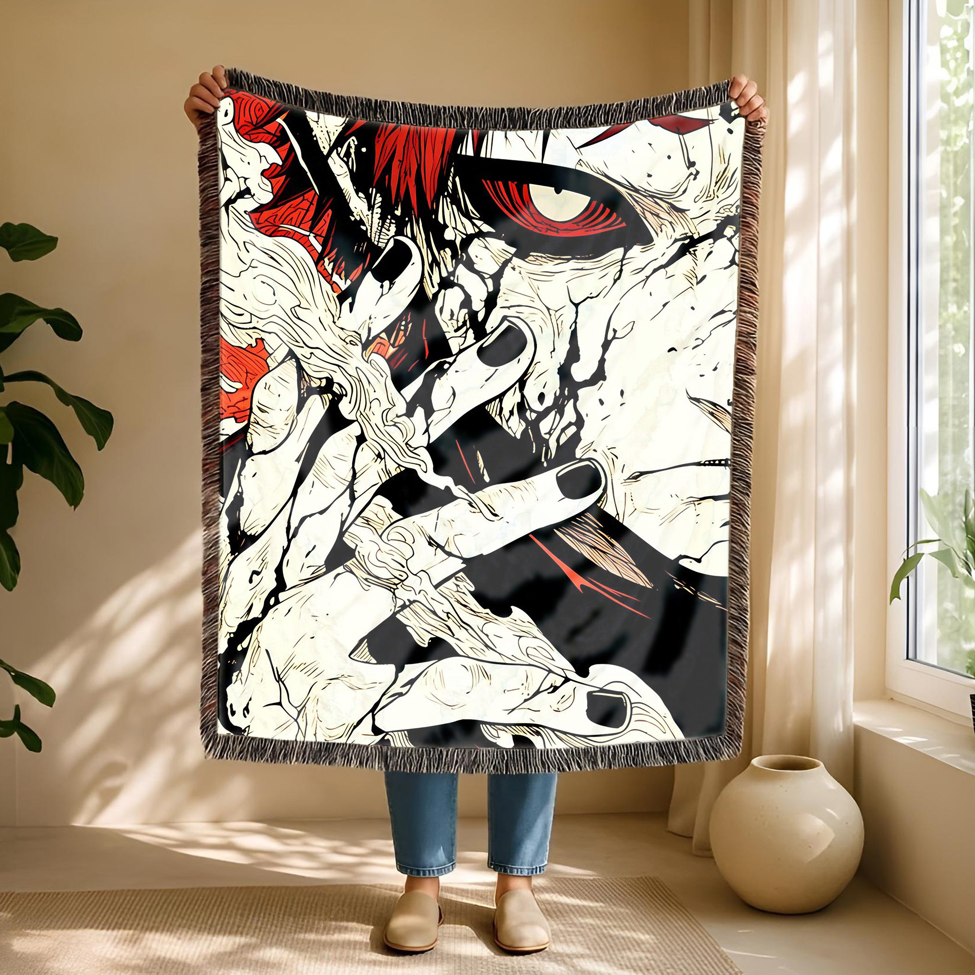 Anime Blanket Mystic Dragon Flame