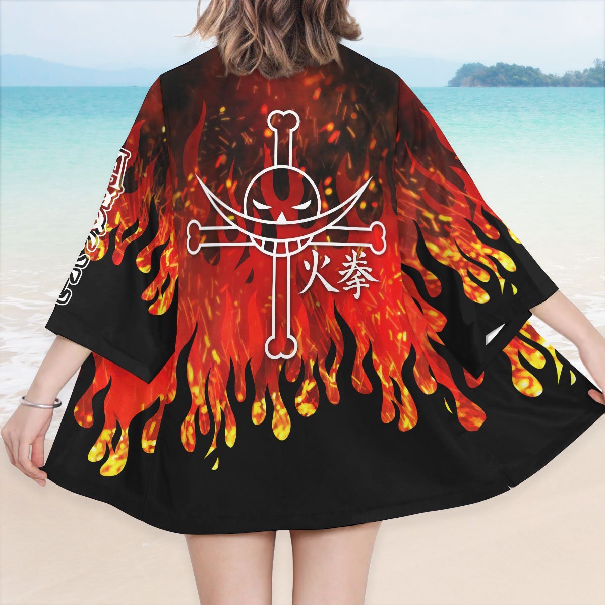 One Piece Kimono - OP Ace Kimono FDM3107