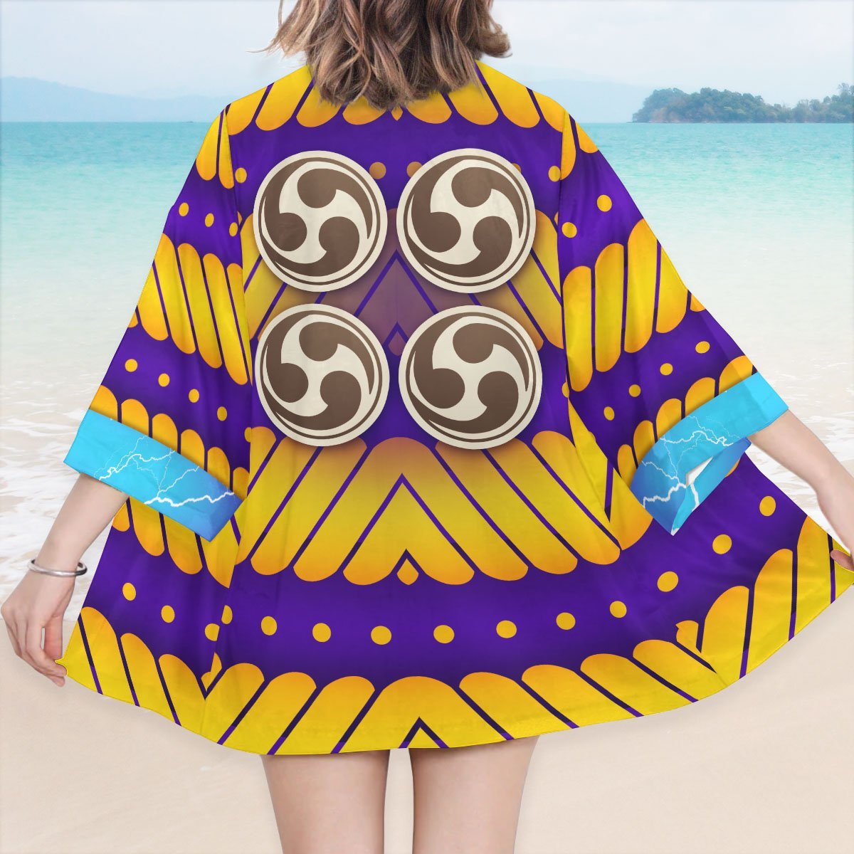 One Piece Kimono - OP God Eneru Kimono FDM3107