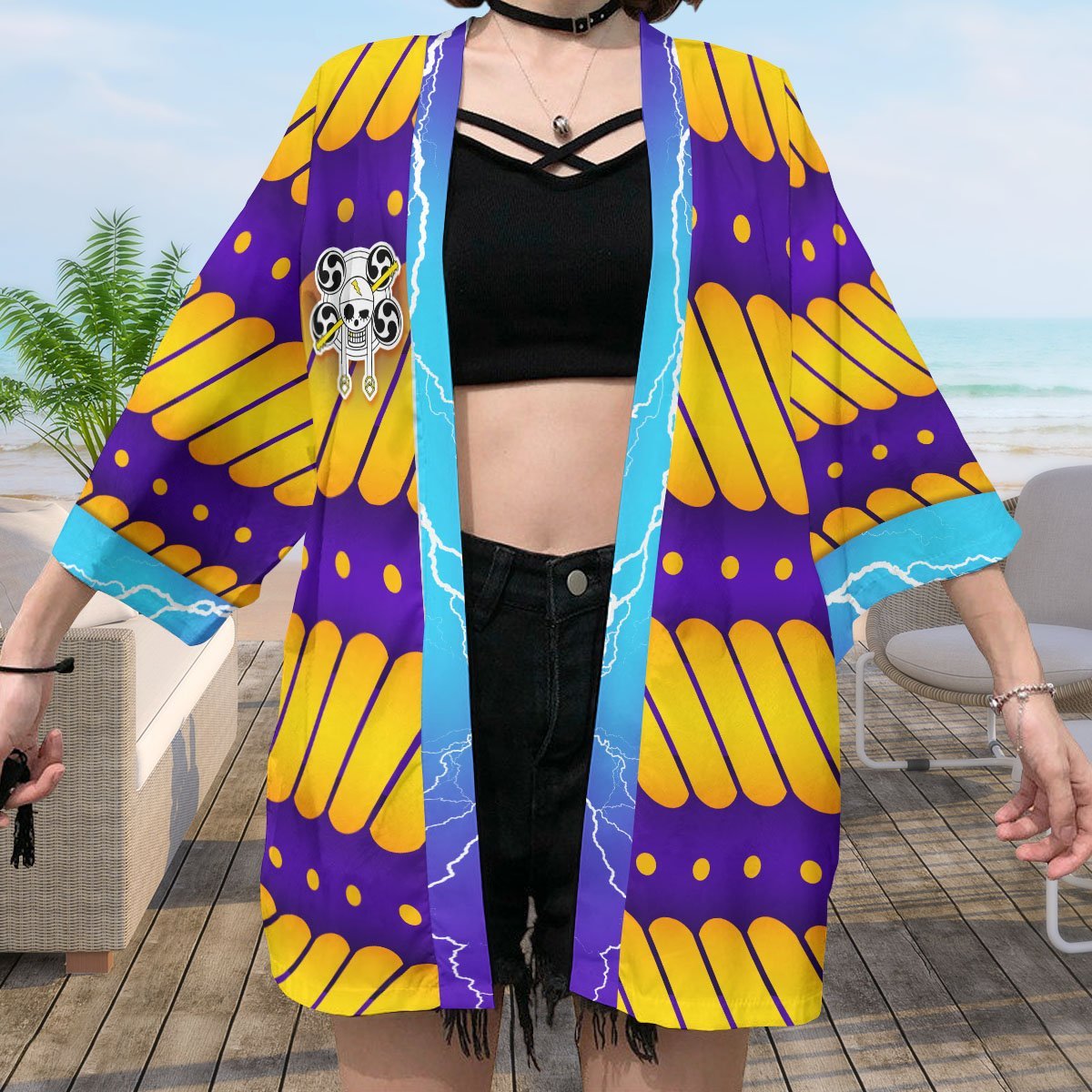 One Piece Kimono - OP God Eneru Kimono FDM3107