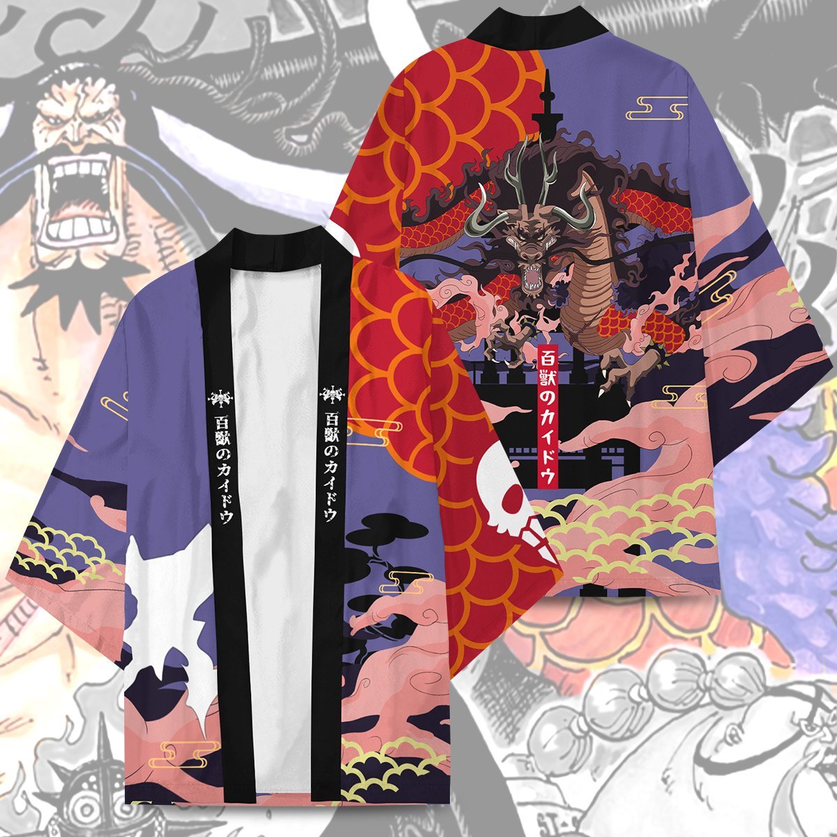 One Piece Kimono - OP Kaido Kimono FDM3107