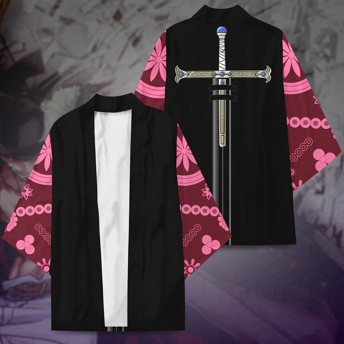 One Piece Kimono - OP Mihawk Kimono FDM3107