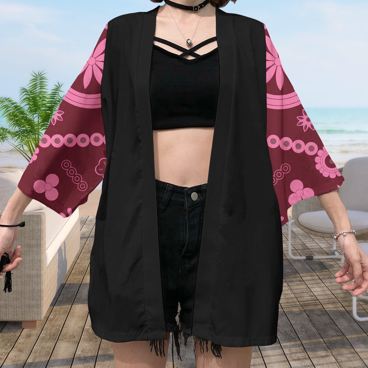 One Piece Kimono - OP Mihawk Kimono FDM3107
