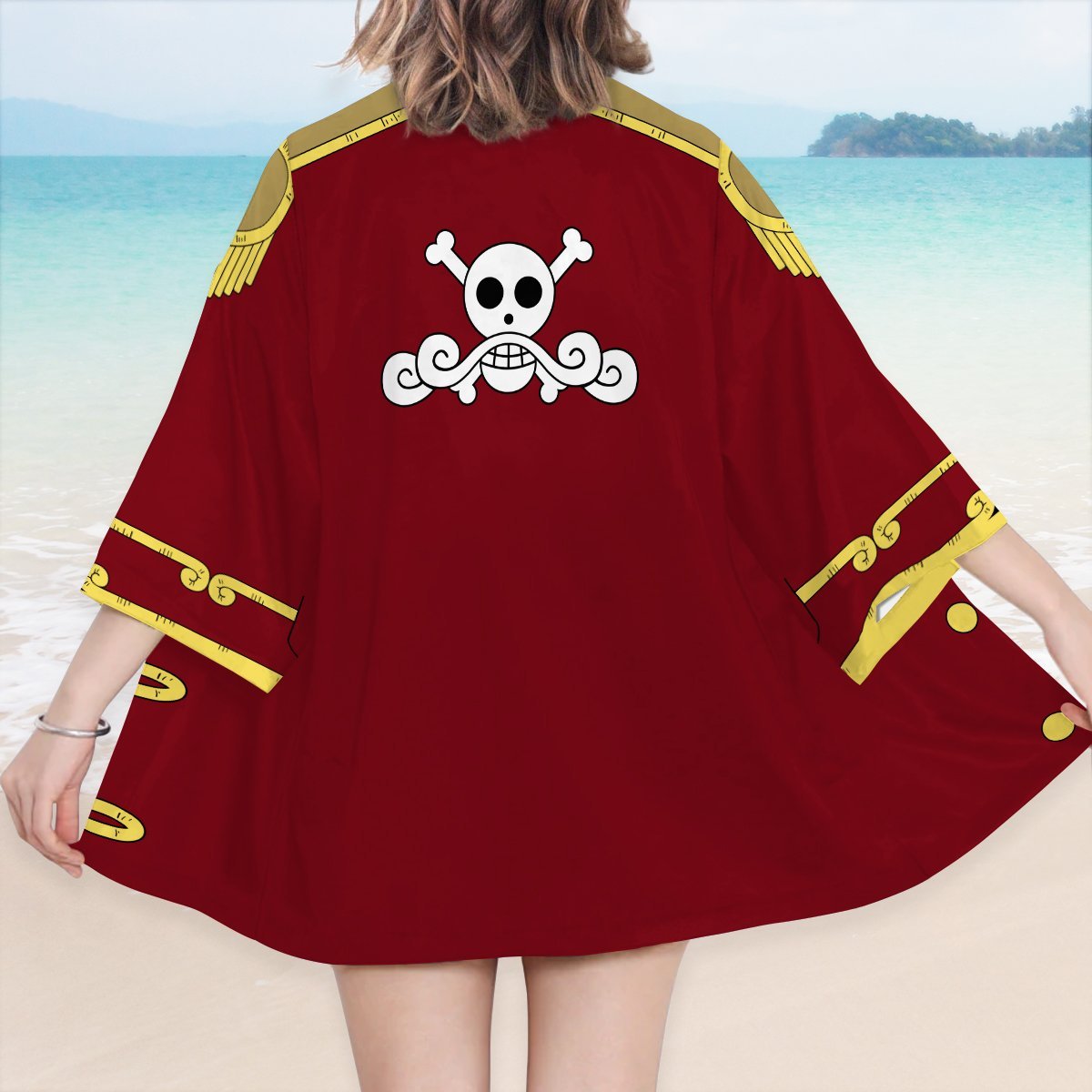 One Piece Kimono - OP Roger Kimono FDM3107