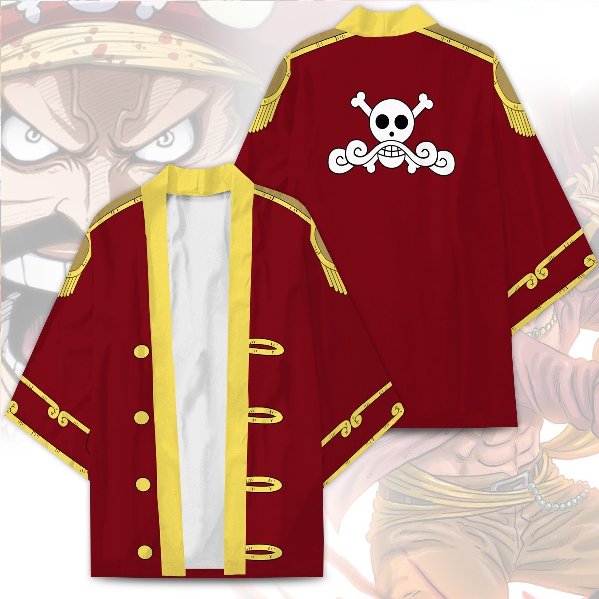 One Piece Kimono - OP Roger Kimono FDM3107