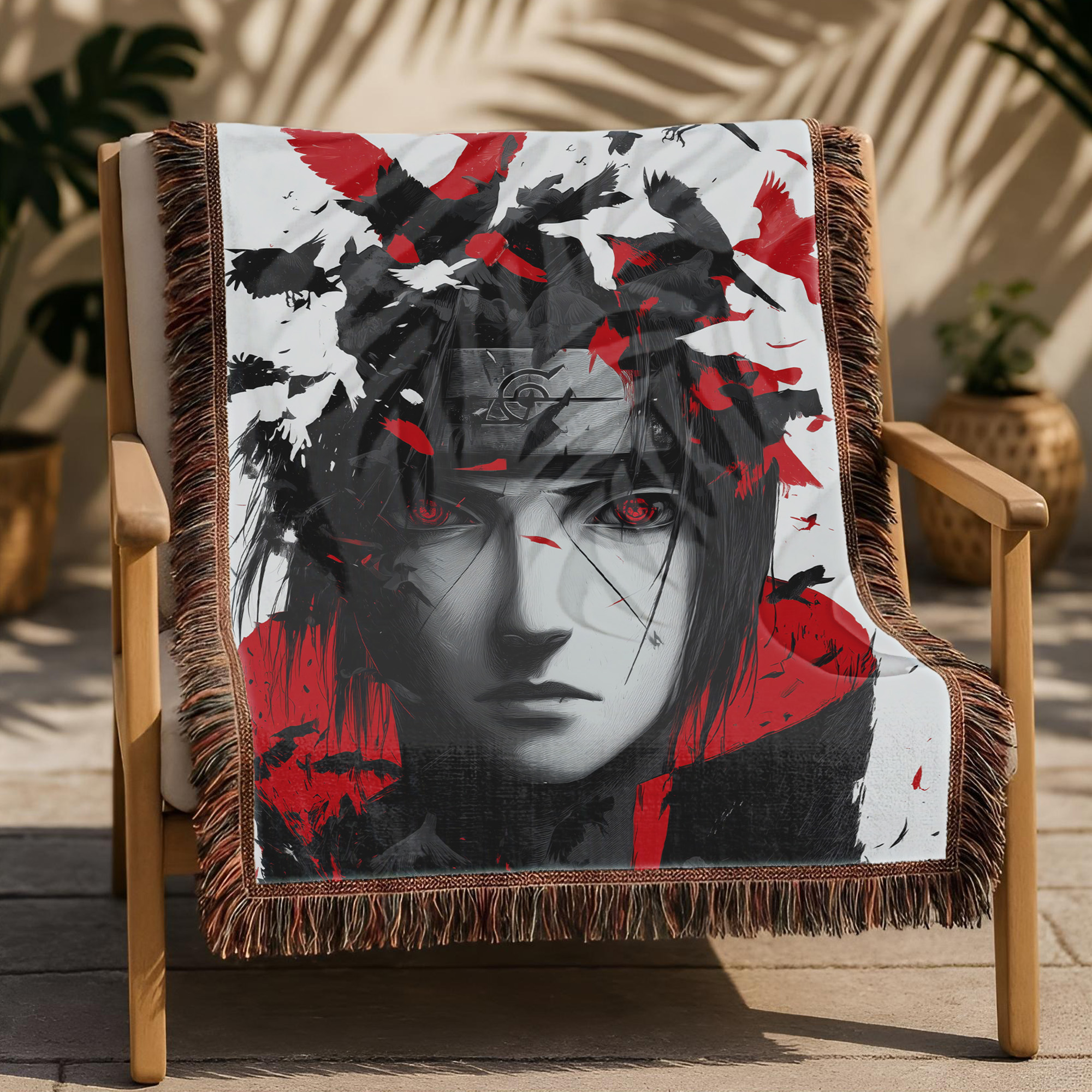Anime Blanket Sakura Haruno Cherry Blossom Punch