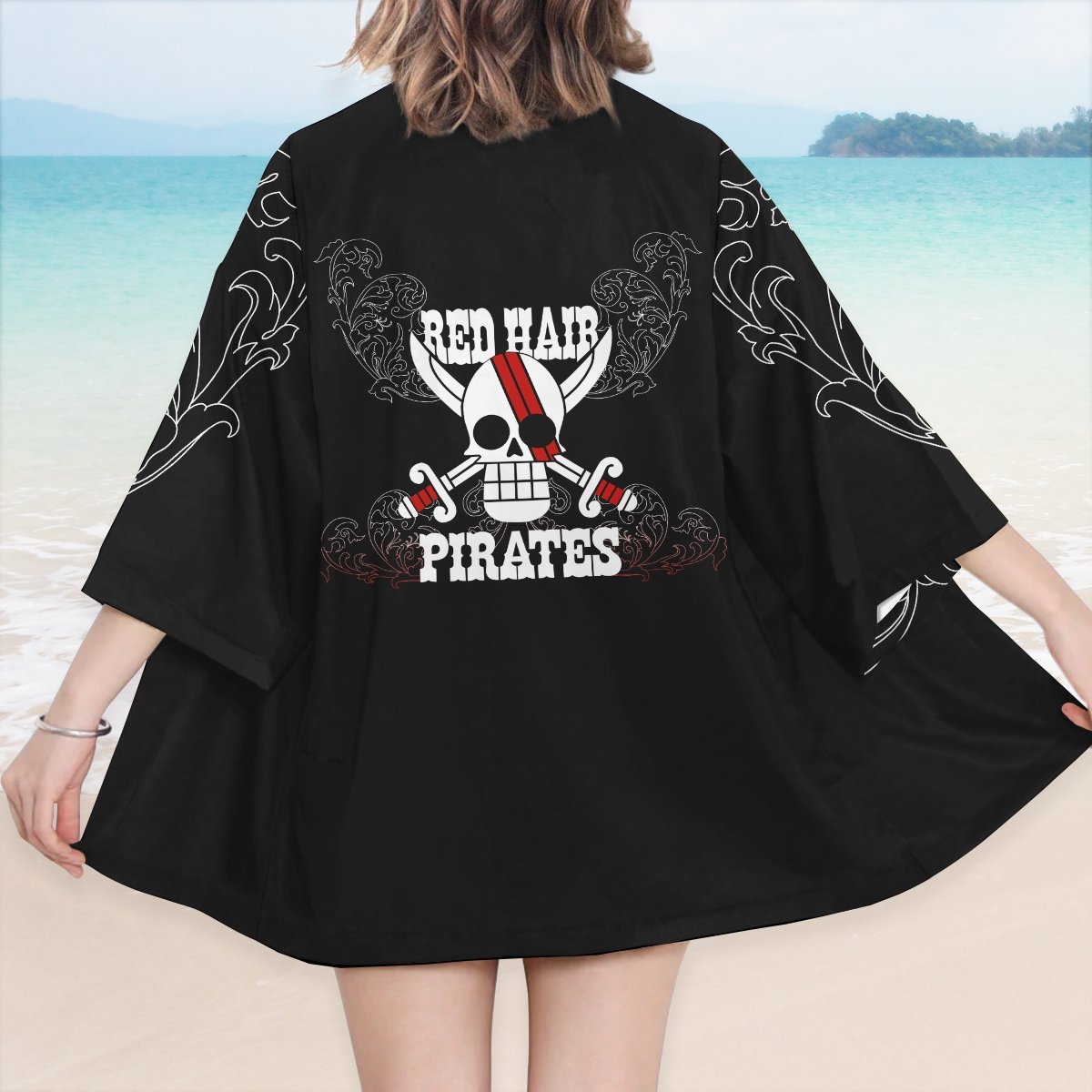 One Piece Kimono - Red Hair Pirates Kimono FDM3107
