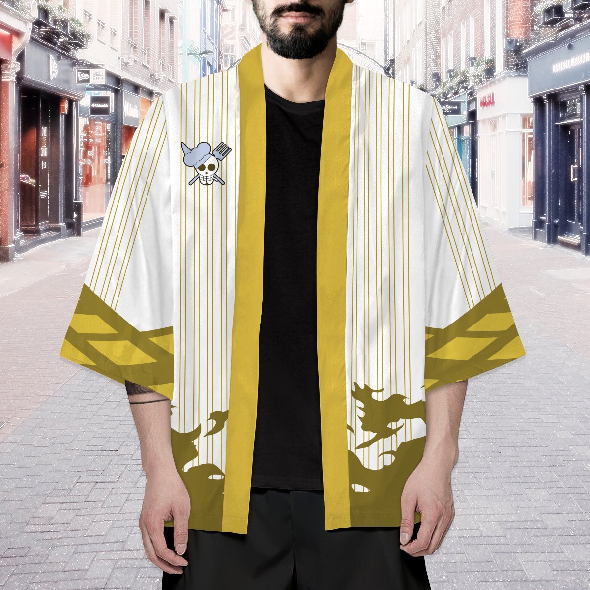 One Piece Kimono - Sanji Black Leg Kimono FDM3107